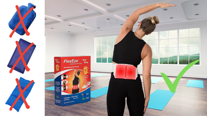 Six Reasons Why Heat Wraps are More Effective and Convenient Than Wheat Heat Bags, Gel Packs and Hot Water Bottles