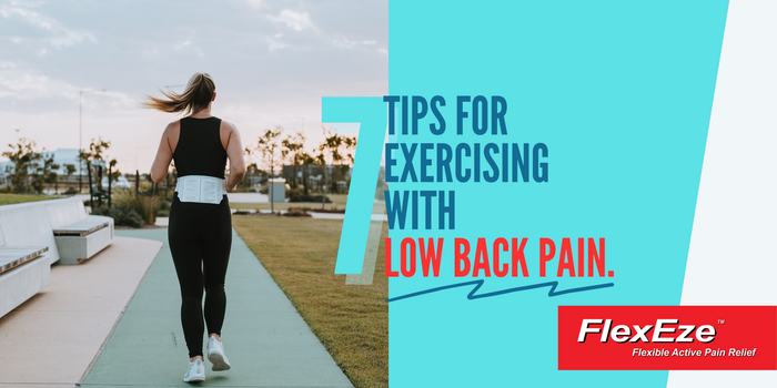 7 Tips for Exercising with Low Back Pain