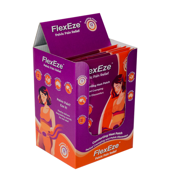 FlexEze Pelvic Heat Patch 24 Pack
